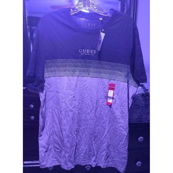 Guess New Men Short Sleeve T Shirt Size L - Picture 1 of 3
